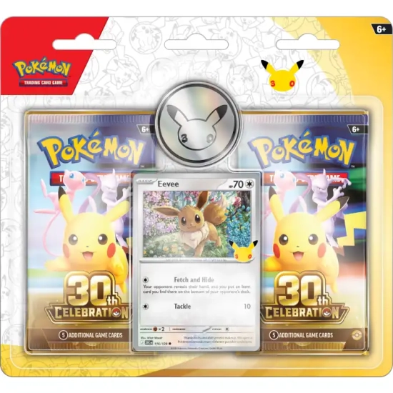Pokémon TCG 30th Celebration Eevee – Zestaw Kolekcjonerski